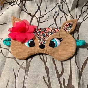 Deer faced sleep mask